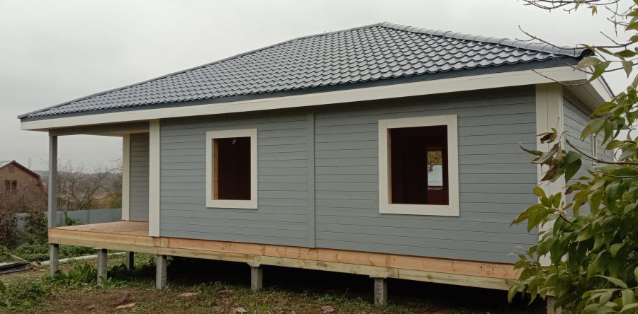 КАРКАСНЫЙ ДОМ СО СБОРКОЙ