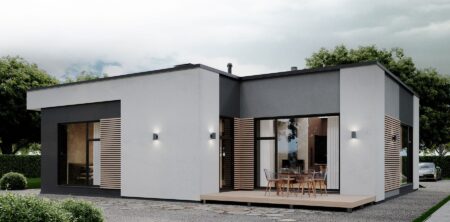 Каркасный дом ХАЙТЕК 129