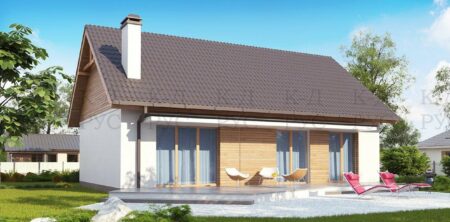 Каркасный дом НОРД 105