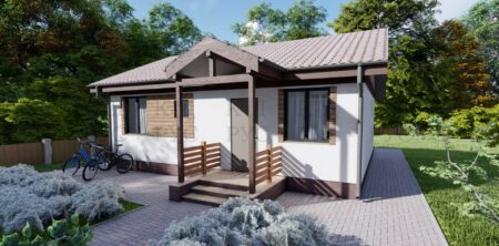 Каркасный дом НОРД 60