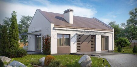 Каркасный дом НОРД 98