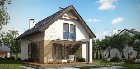 Каркасный дом НОРД 102