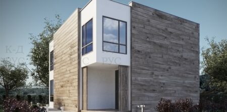 Каркасный дом ХАЙТЕК 140