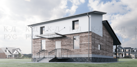 Каркасный дом НОРД 143