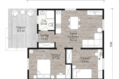 каркасный-дом-рус-барн 68_plan