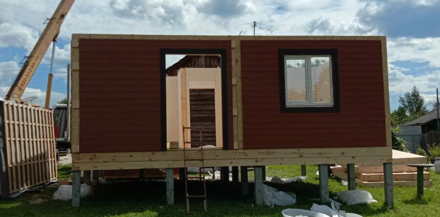 Каркасный дом во Владимире, часть 1.