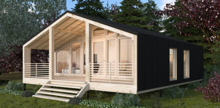 Каркасный дом БАРН 64