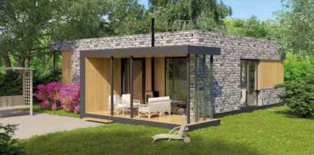 Каркасный дом ХАЙТЕК 90