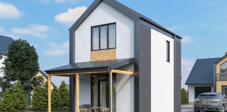 Каркасный дом НОРД 64