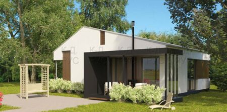 Каркасный дом НОРД 90-2