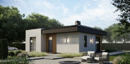 Каркасный дом ХАЙТЕК 111