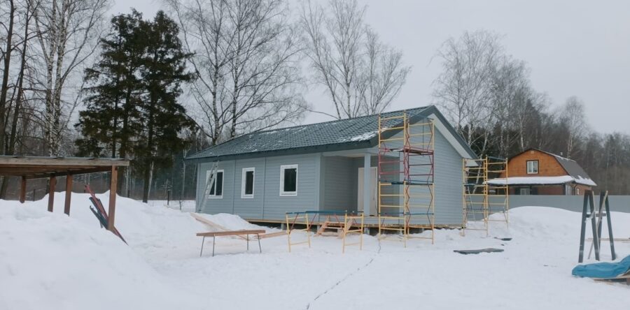 Одноэтажный дом в Домодедово (февраль 2024).